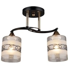 Люстра потолочная 2*60Вт E27 MD.QH-0064-2-BK Imex