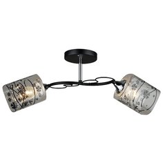 Люстра потолочная 2*60Вт E27 MD.QH-0065-2-BK Imex