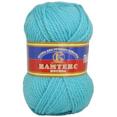 Пряжа Камтекс Пышка (100%шерсть) (023 светлая бирюза), 10 мотков