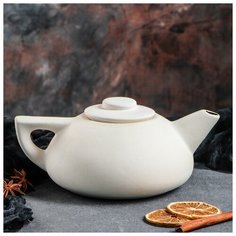 Фигурка-раскраска Керамика ручной работы "Заварник для чая", под роспись, 9,5 см