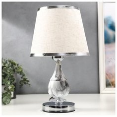 Лампа настольная Risalux E27, 40 Вт, 21*21*34 см