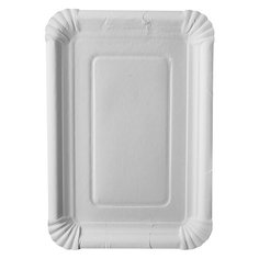 Поднос сервировочный PAPSTAR ДхШ 260х180 мм прямоугольный КАРТОН БЕЛЫЙ 1 упаковка 250 шт