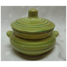 Горшок для жаркого 0,4л. Витаминка Лакомка (набор 2шт. )044039 Борисовская керамика