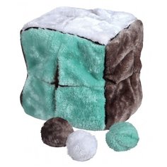 Кубик с 4-мя мячиками, 21 см Trixie