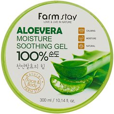 Гель для тела Farmstay универсальный смягчающий с экстрактом алоэ Aloe Vera Moisture Soothing Gel, 300 мл