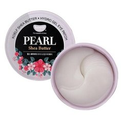 Koelf Гидрогелевые патчи для век с маслом ши и жемчужной пудрой Pearl & shea butter hydrogel eye patch, 60 шт.