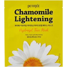 Petitfee Гидрогелевая маска Chamomile Lightening с экстрактом ромашки, 32 г