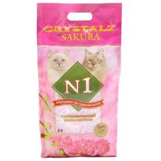 Впитывающий наполнитель N1 Crystals Sacura, 5 л