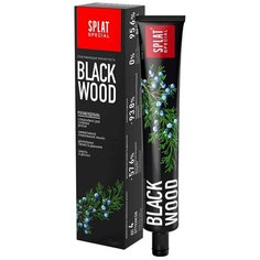Зубная паста SPLAT Blackwood отбеливающая, можжевельник, 75 мл