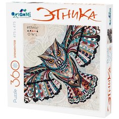 Пазл Origami Этника Сова (02897), 360 дет.