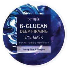 Petitfee Тканевые патчи для кожи вокруг глаз Патчи для глаз B-Glucan Deep Firming Eye Mask, 60 шт.