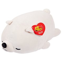 Мягкая игрушка ABtoys Медвежонок полярный 17 см