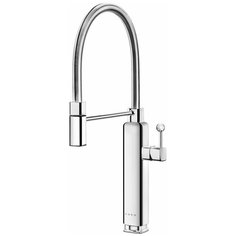 Смеситель для кухни (мойки) smeg MDF50SS однорычажный