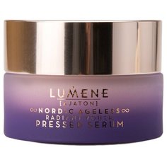 Lumene Ajaton Radiant Youth Pressed Serum Интенсивная прессованная сыворотка для лица для визуальной коррекции возрастных изменений кожи, 50 мл