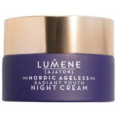Lumene Ajaton Nordic Ageless Radiant Youth Night Cream интенсивный ночной крем для визуальной коррекции возрастных изменений кожи, 50 мл