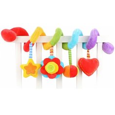 Подвесная игрушка Жирафики Радуга (939718) красный/желтый/голубой