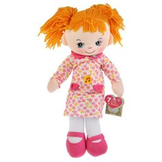 Мягкая игрушка Мульти-Пульти Куколка в милом платье с цветочками А.Барто 40 см, муз. чип
