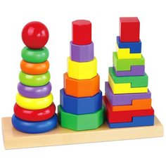 Пирамидка Viga Геометрическая