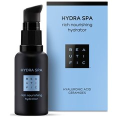 BEAUTIFIC Hydra SPA Rich Nourishing Hydrator Насыщенный увлажняющий крем для лица с гиалуроновой кислотой и церамидами, для сухой и комбинированной кожи, 30 мл