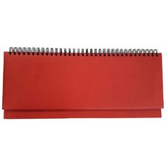 Планинг Проф-Пресс Глосс 56-1501 недатированный, искусственная кожа, 56 листов, красный