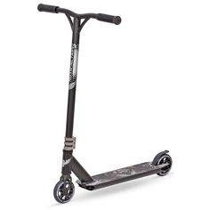 Детский трюковой самокат Rush Action 100 мм (252673), черный/серебристый