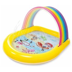 Игровой центр Intex Rainbow Arch Spray (57156) радужный