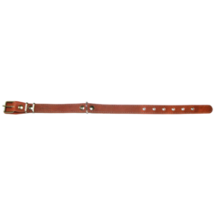 Ошейник Аркон Стандарт (о25/1) 40-54 см коньячный