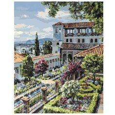 Белоснежка Картина по номерам "Сады Гранады" 40х50 см (953-AB-R)