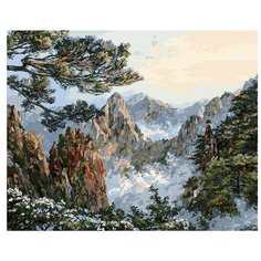 Белоснежка Картина по номерам "Китай. Хуаншань" 40х50 см (196-AB)