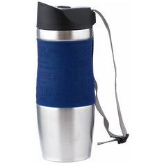 Термокружка Agness 709, 0.4 л синий