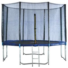 Каркасный батут ECOS BT13-3 396х396 см синий