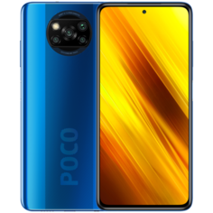 Смартфон Xiaomi Poco X3 NFC 6/128GB, синий кобальт