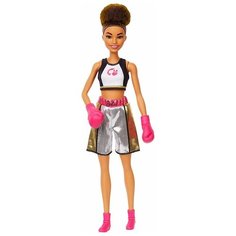 Кукла Barbie Боксер брюнетка, GJL64