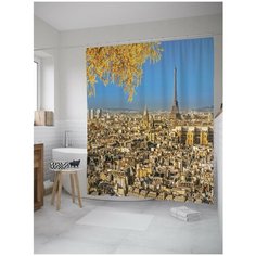 Штора для ванной JoyArty Парижские улицы 180х200 (sc-11343)