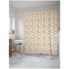 Штора для ванной JoyArty Рыжая лисичка 180х200 (sc-79744)