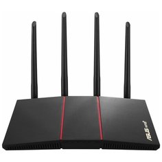 Wi-Fi роутер ASUS RT-AX55, черный