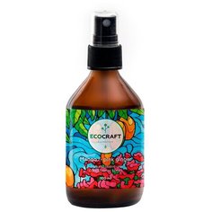 EcoCraft несмываемый спрей-кондиционер Mango and pink ginger Манго и розовый имбирь для роста и против выпадения волос, 100 мл