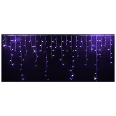 Гирлянда Rich LED RL-i3*0.9F-T/V, 144 ламп, фиолетовый/прозрачный провод