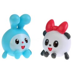 Набор для ванной Играем вместе Малышарики. Крошик и Панди (LX-ST1710-1712) голубой/белый