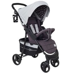 Прогулочная коляска RANT Kira Star 2021, soft grey, цвет шасси: черный РАНТ