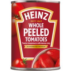 Томаты целые очищенные в собственном соку Heinz, 400 г