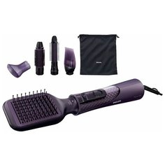 Фен-щетка Philips HP8656 ProCare, фиолетовый