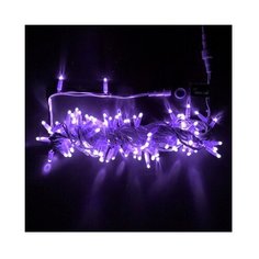 Гирлянда Rich LED Нить RL-S10C-24V-CW, 1000 см, 100 ламп, фиолетовые диоды/белый провод
