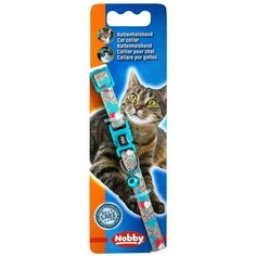 Ошейник Nobby Сердечки бирюзовый