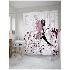 Штора для ванной JoyArty Задумчивая фея 180х200 (sc-11955)