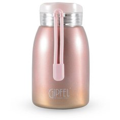 Классический термос GIPFEL Serrenity, 0.24 л розовый