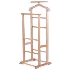 Напольная вешалка Мебелик В 9Н светло-коричневый