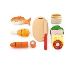 Набор продуктов с посудой Viga 50260 разноцветный