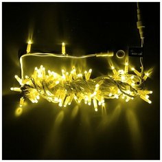 Гирлянда Rich LED RL-S10C-24V-CT/Y, 100 ламп, желтый/прозрачный провод