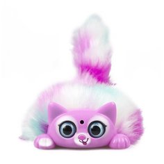 Интерактивная мягкая игрушка Tiny Furries Fluffy Kitty котенок Lili фиолетовый